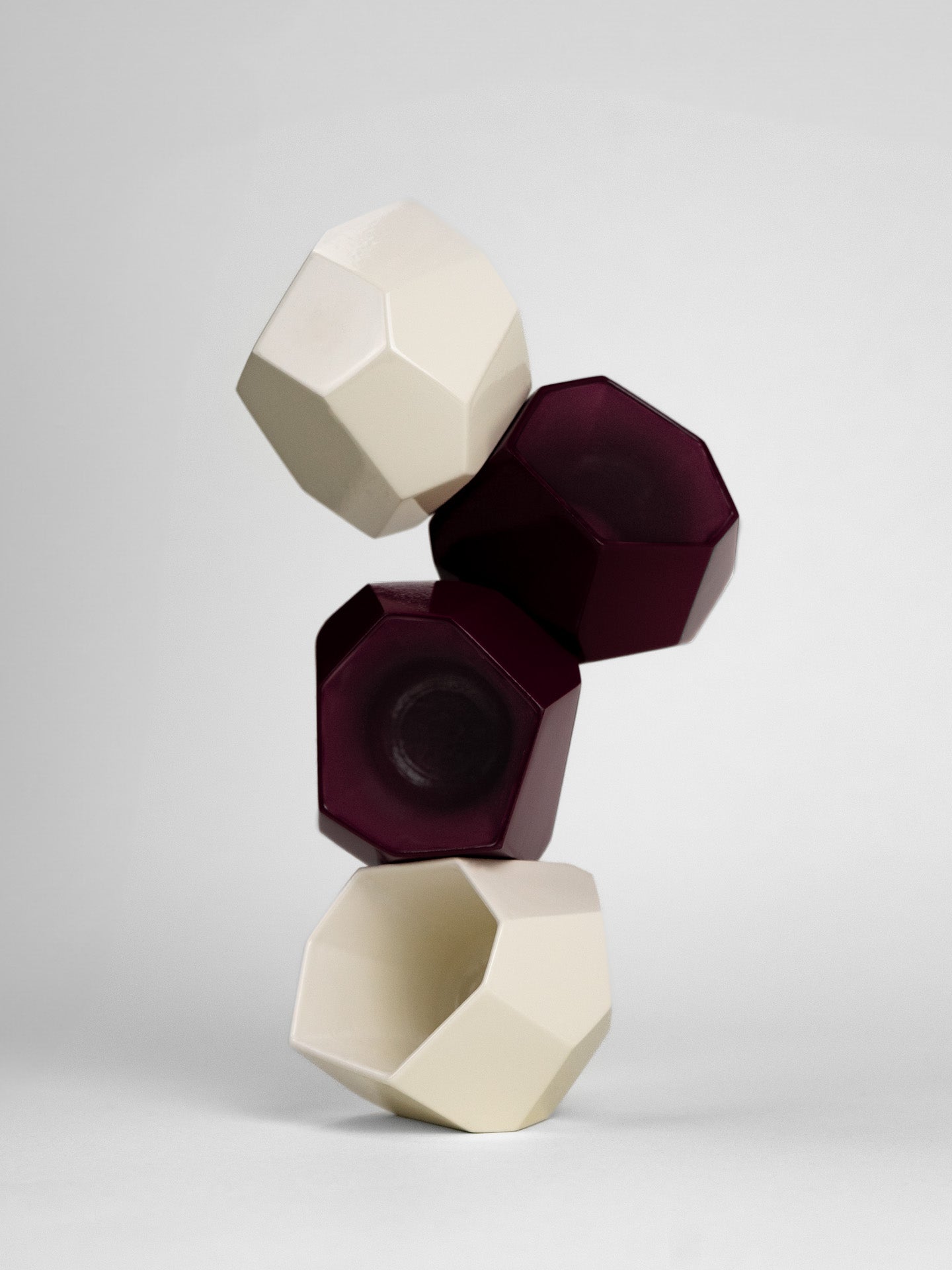 VORONOI Set 6 pezzi | Tazzine Magnetiche Design Made in Bologna