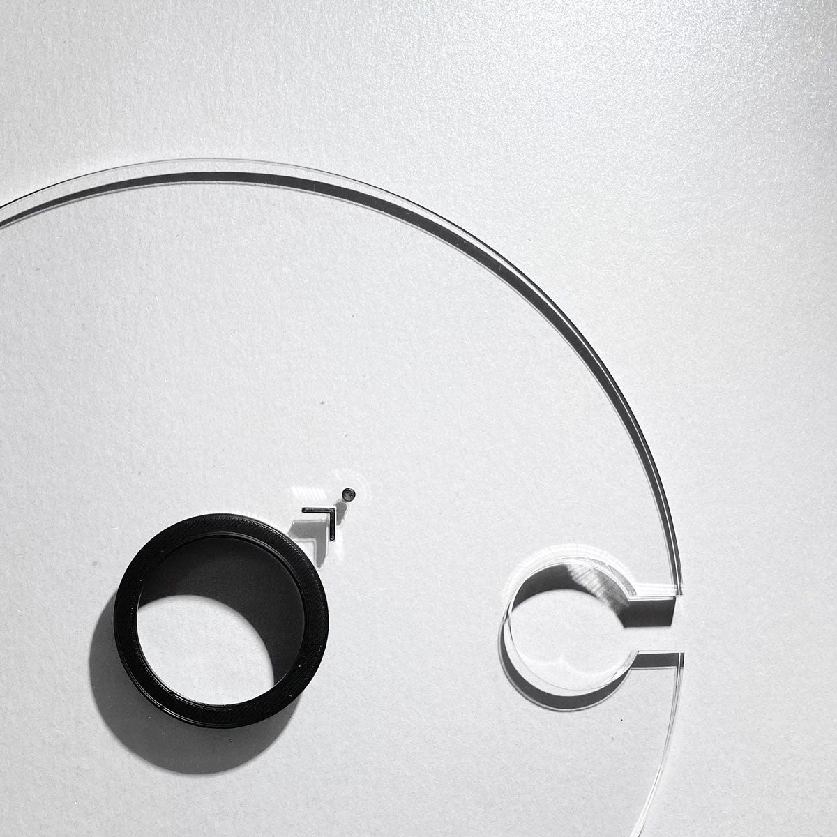 Cin Cin X2 - Porta calice in perspex - EGOUNDESIGN