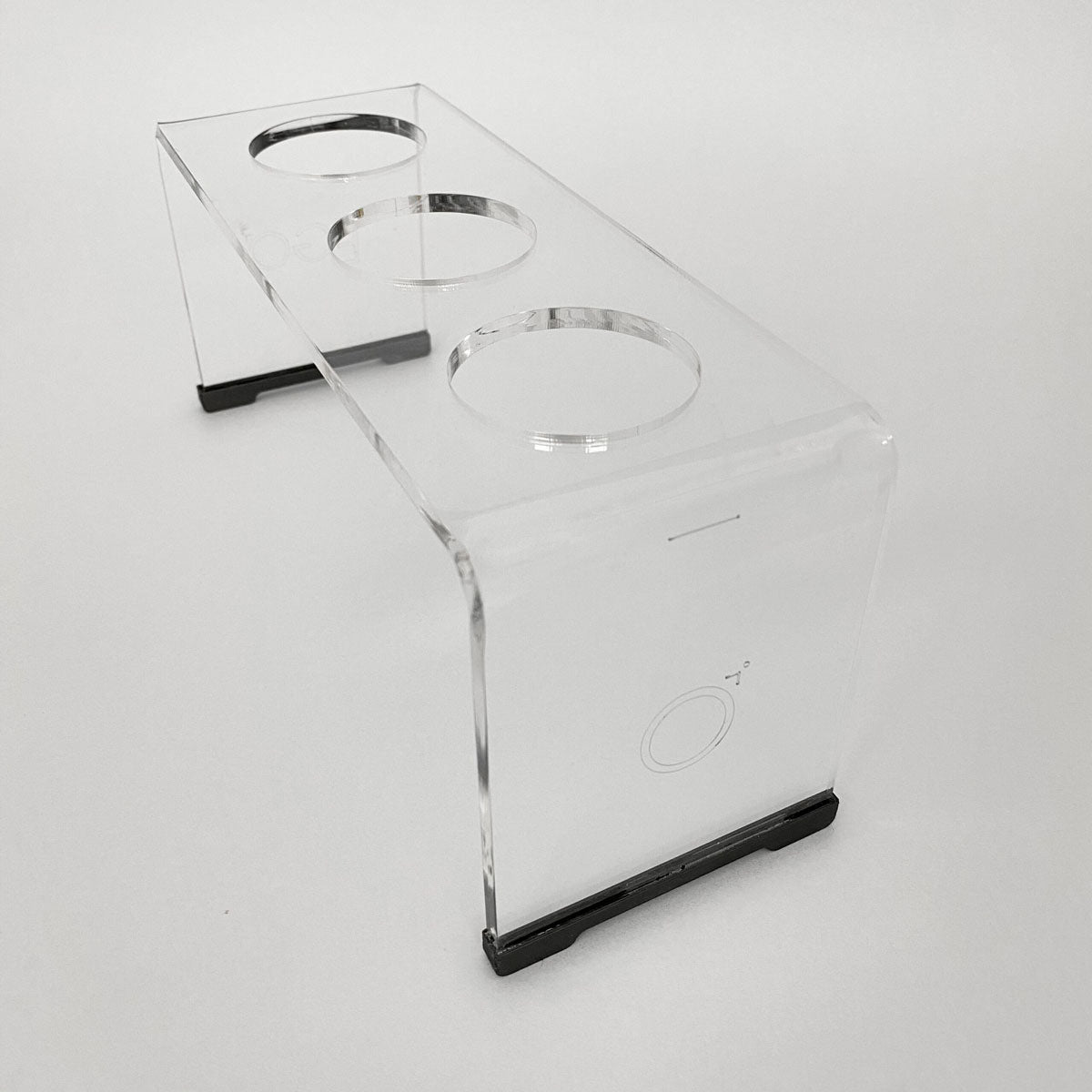 Missorium X3 - Vassoio Porta tazzine o bicchieri in perspex - EGOUNDESIGN