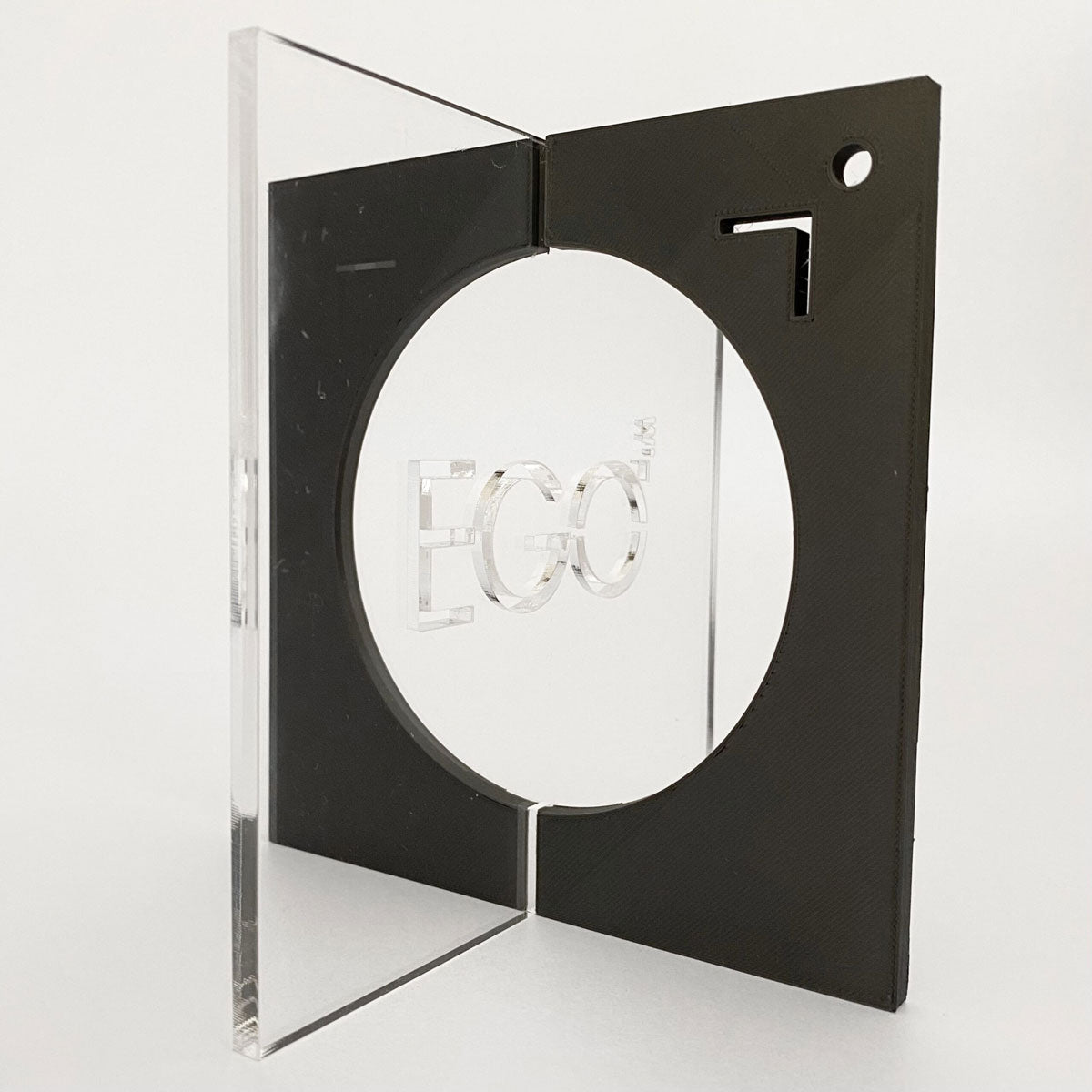 Projectus - Piedistallo d’appoggio in perspex - EGOUNDESIGN