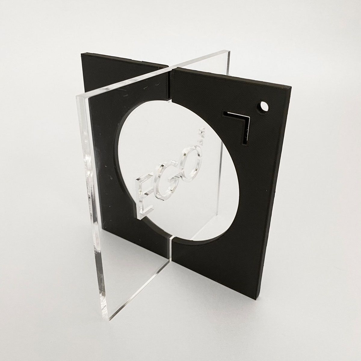 Projectus - Piedistallo d’appoggio in perspex - EGOUNDESIGN