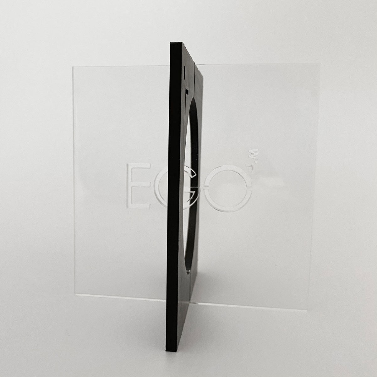 Projectus - Piedistallo d’appoggio in perspex - EGOUNDESIGN