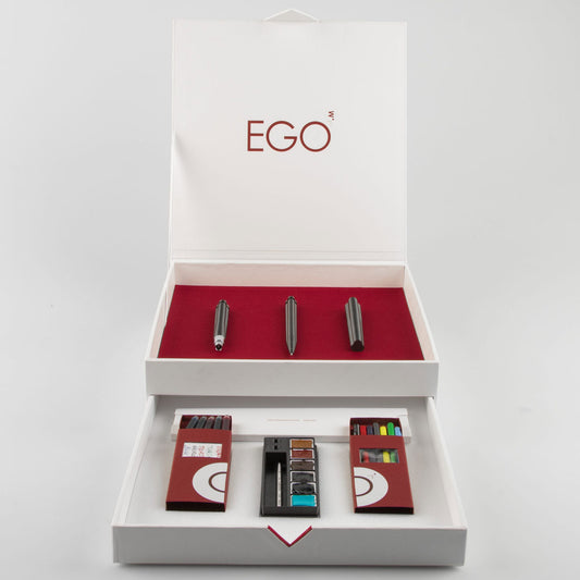 SCRIPTORIUM - Set 3 strumenti CENTO3 per scrittura e pittura - EGOUNDESIGN