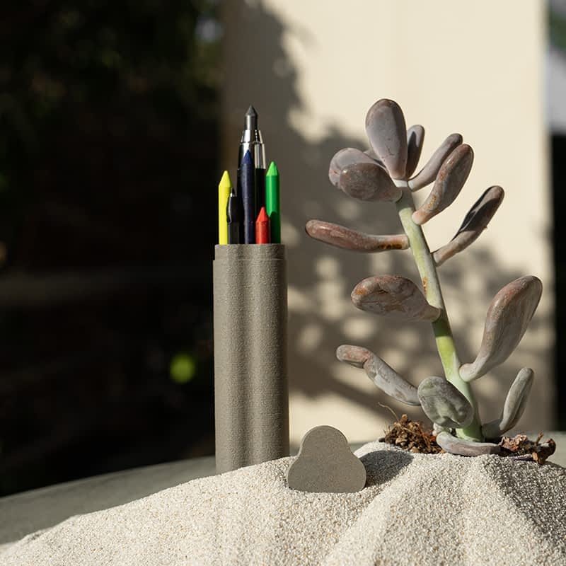 TRILOBYME - WOOD ESSENCE - Astuccio atelier portatile - EGOUNDESIGN