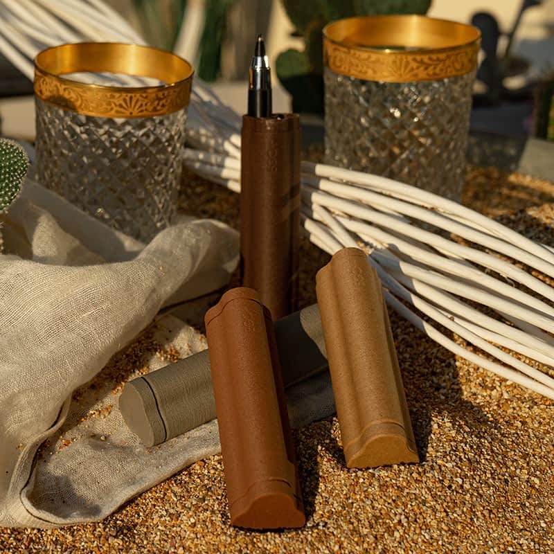 TRILOBYME - WOOD ESSENCE - Astuccio atelier portatile - EGOUNDESIGN