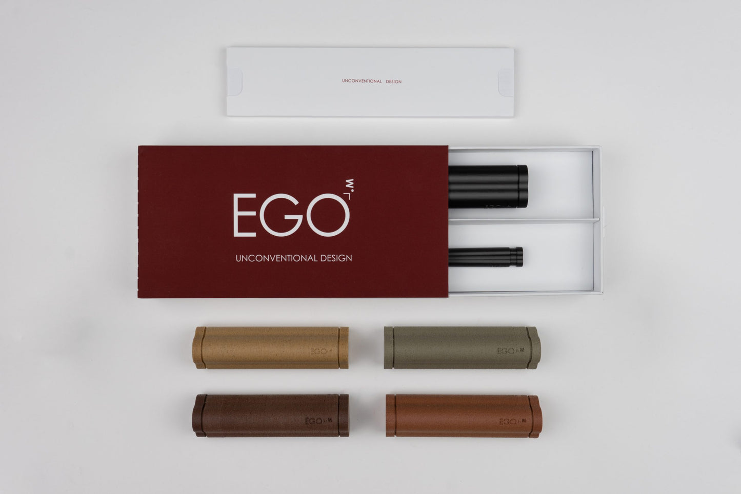 TRILOBYME - WOOD ESSENCE - Astuccio atelier portatile in legno - EGOUNDESIGN