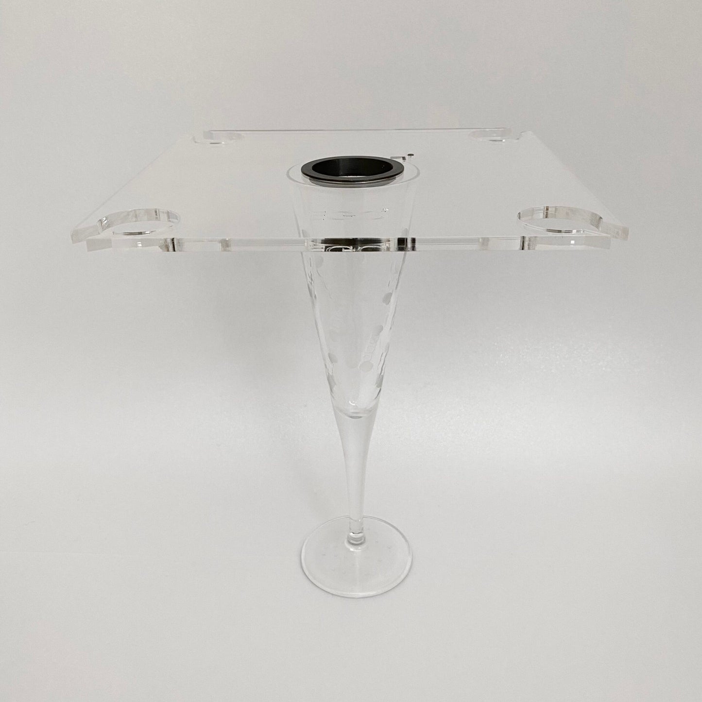 Cin Cin X4 - Porta calice in perspex
