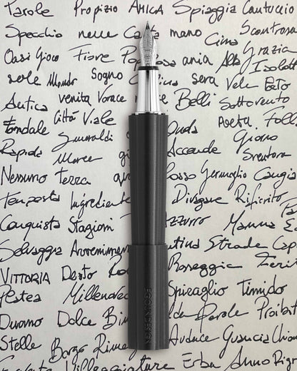 CENTO3.G - Penna stilografica pocket aperta a forma trilobata - EGOUNDESIGN