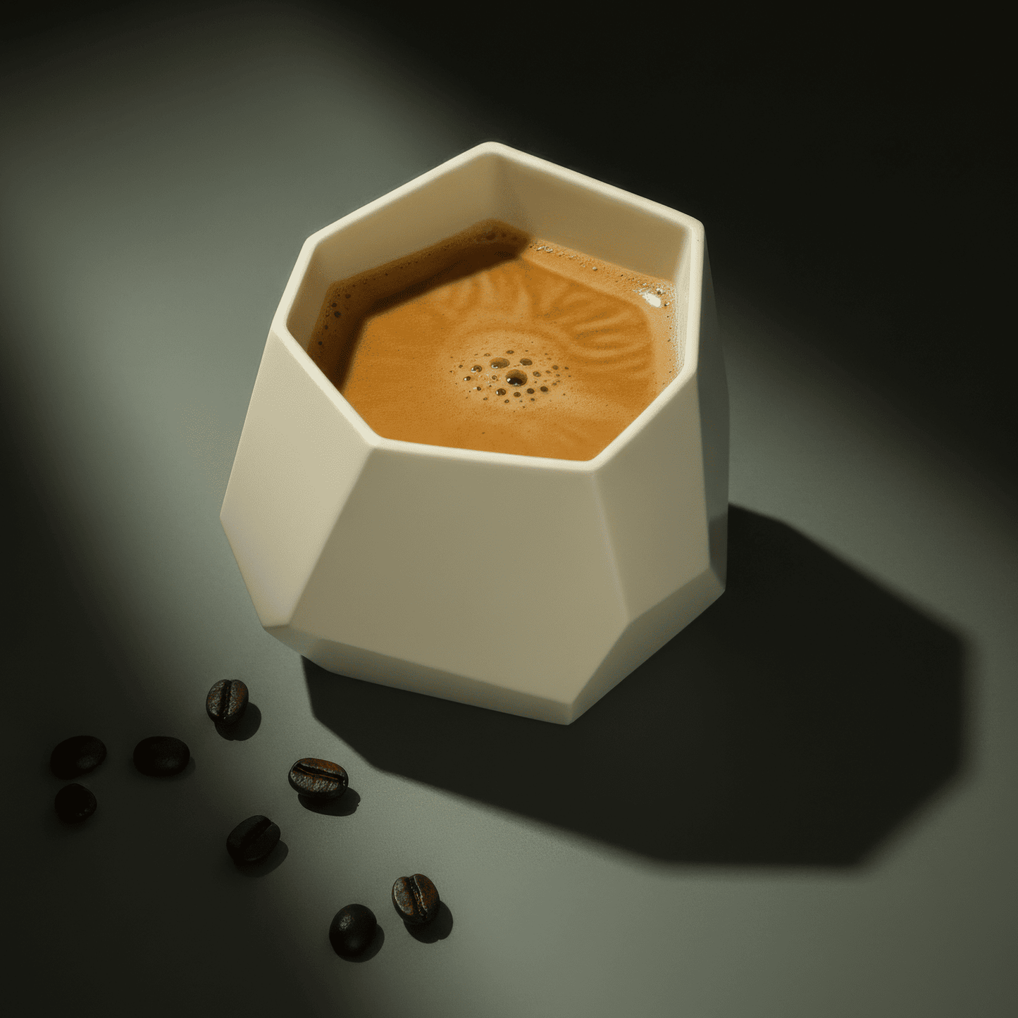 VORONOI Set 2 pezzi | Tazzine Magnetiche Design Made in Bologna