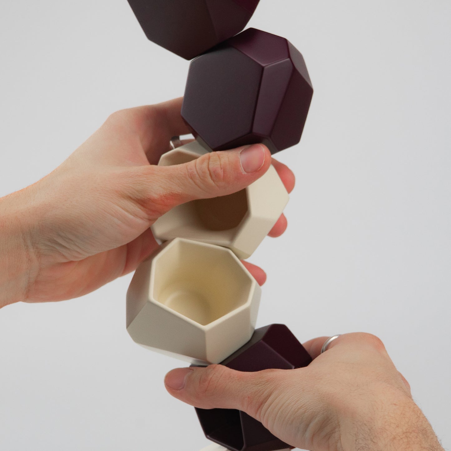 VORONOI Tazzine magnetiche multifunzione