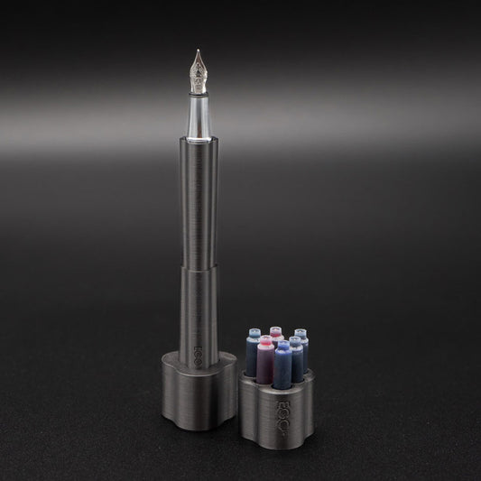 TRILOBY INK - Cartuccera con chiusura magnetica penna stilografica - EGOUNDESIGN
